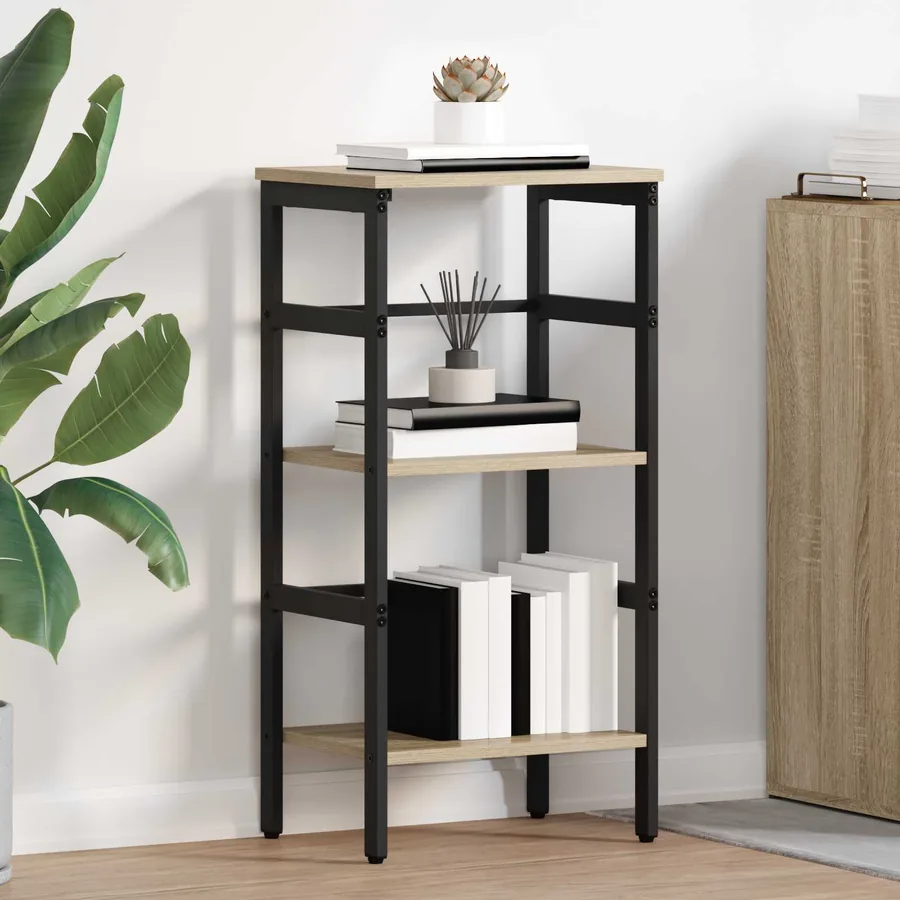 Étagère Chêne Sonoma 40 x 29,5 x 81 cm Bois d'ingénierie