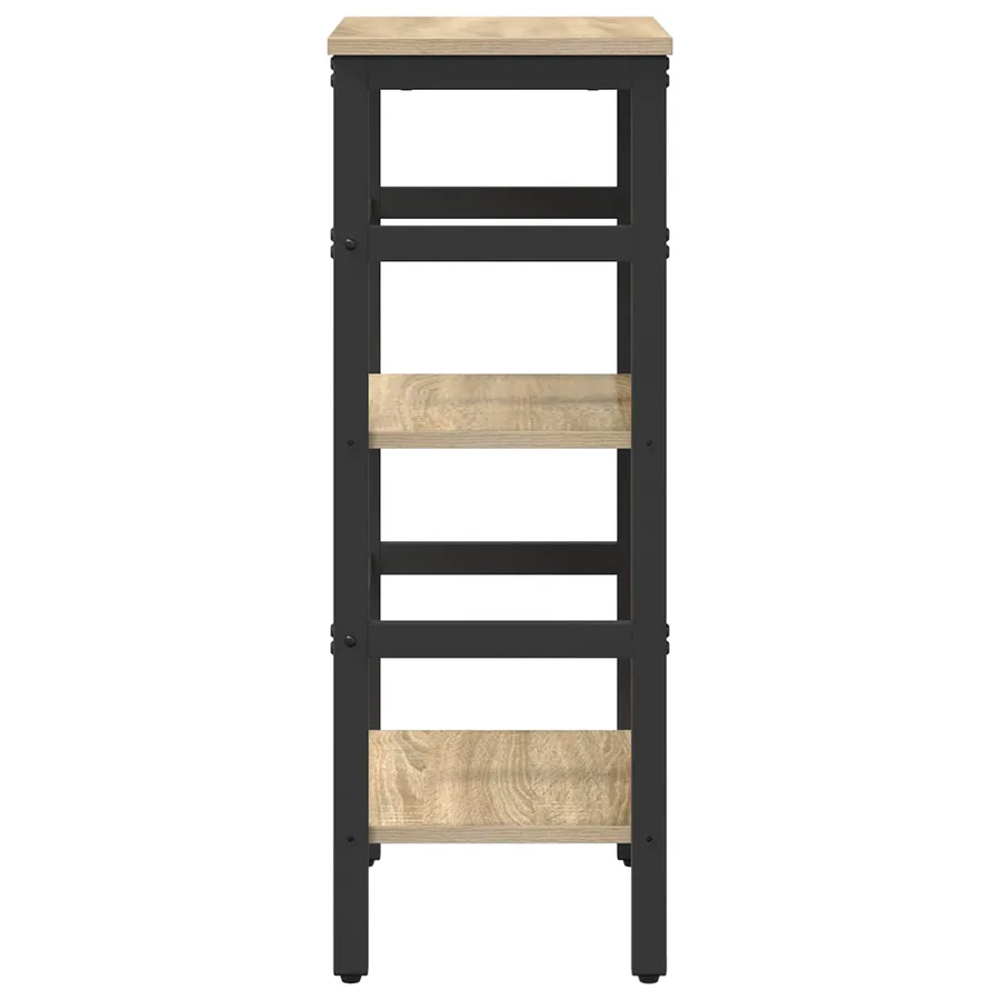 Étagère Chêne Sonoma 40 x 29,5 x 81 cm Bois d'ingénierie - 6