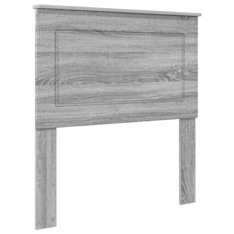 Tête de lit Gris Sonoma 100 cm Bois d’ingénierie - 2