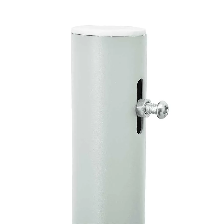 Auvent latéral rétractable de patio 100x300 cm Gris - 8