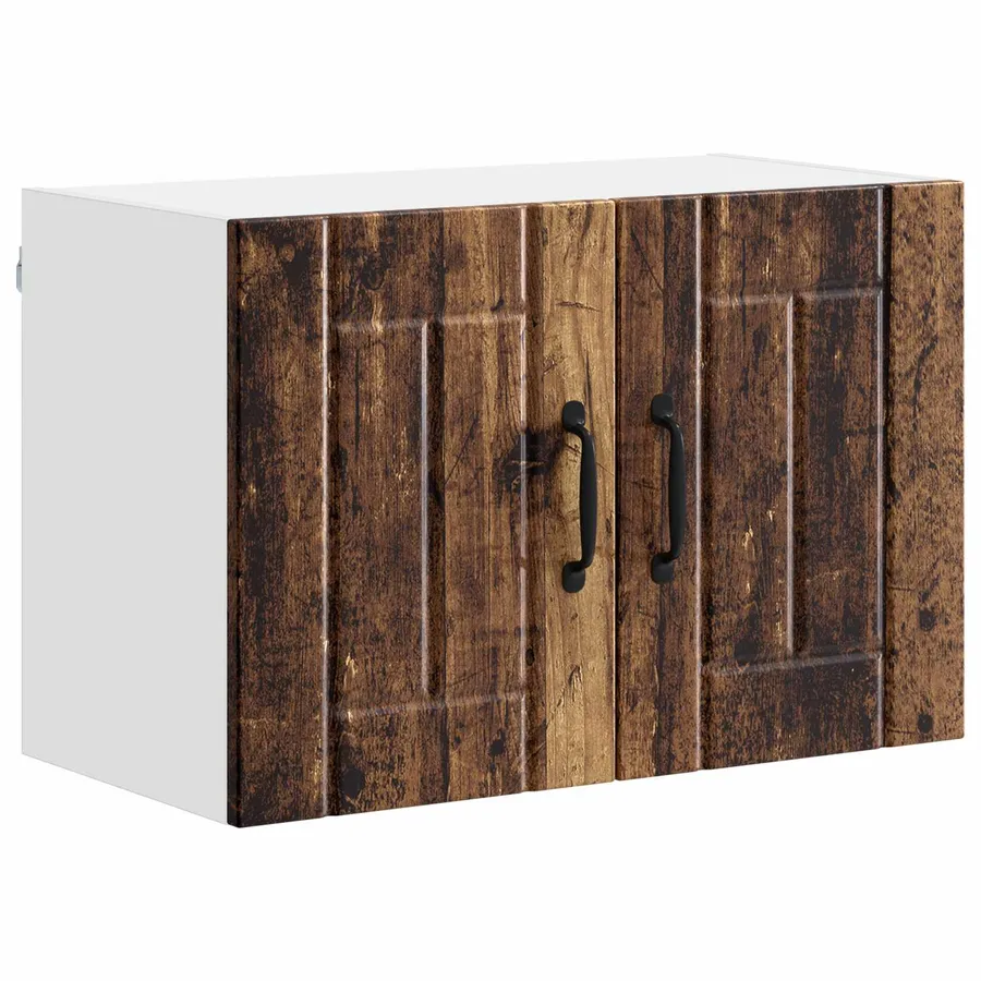 Meuble mural LUCCA Bois ancien 60 x 31 x 40 cm - 2