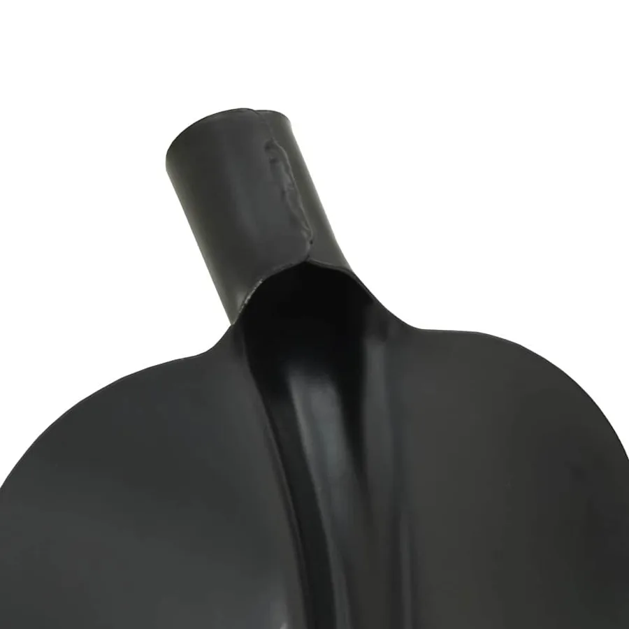 Tête de pelle 4 pcs Noir 34,5 x 24 cm Acier enduit de poudre - 11