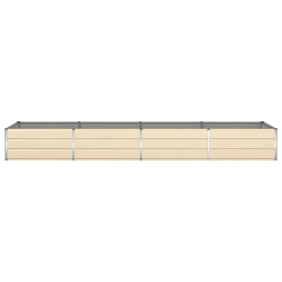Jardinière Ivoire 385 x 100 x 45 cm Acier galvanisé - 5