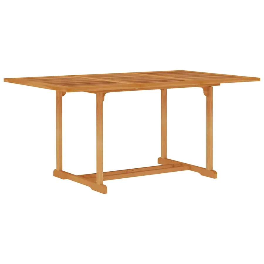 Ensemble à manger de jardin 7 pcs Bois de teck massif - 2