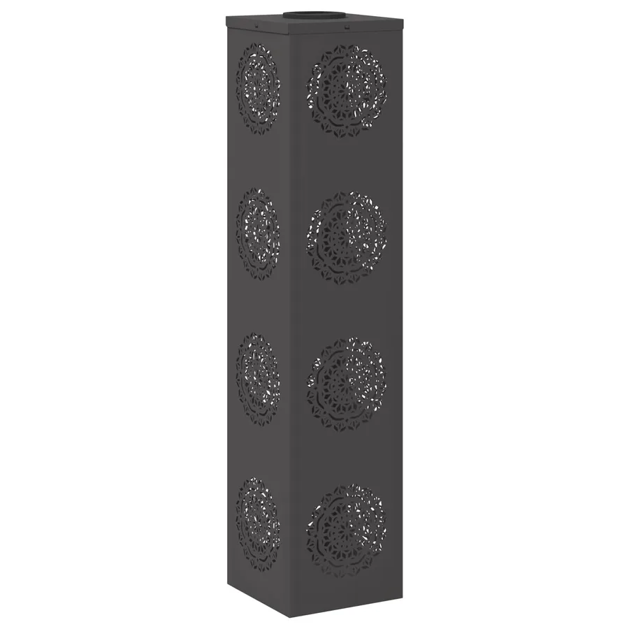 Lumière de chemin LED solaire 2 pcs Blanc chaud 18 x 18 x 80 cm - 4