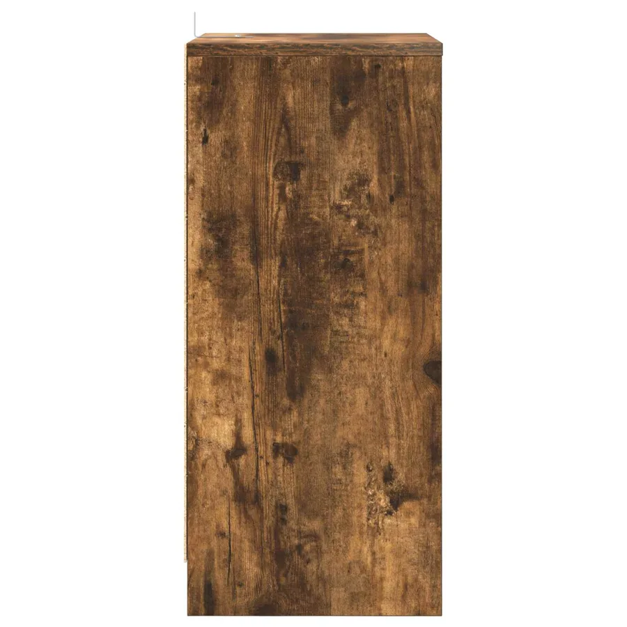 Tables de chevet avec tiroir 2 pcs Chêne fumé 40 x 30 x 467 cm - 7