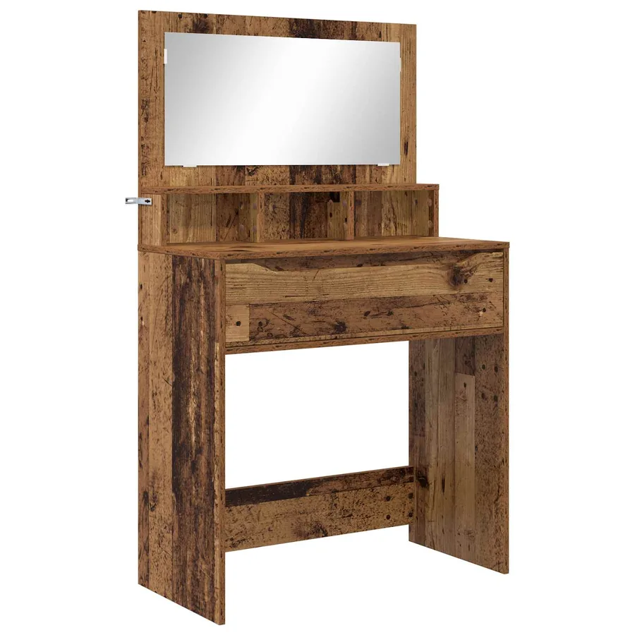 Tables de maquillage pour chambre avec tiroir Bois Ancien - 2