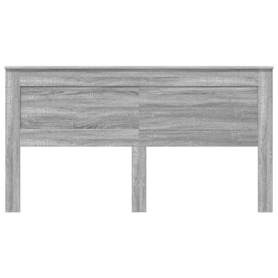 Tête de lit Gris Sonoma 200 cm Bois d'ingénierie - 4