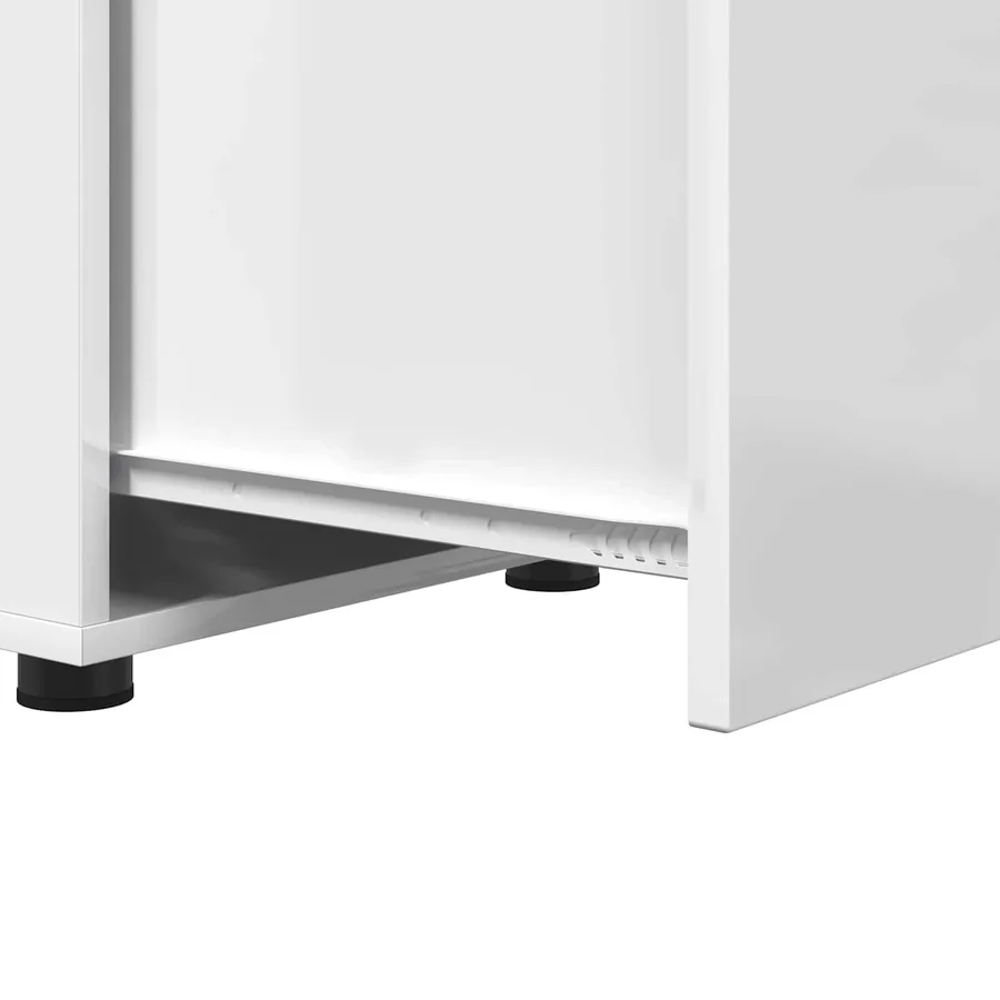 Cabinet de salle de bain Blanc brillant 40,5 x 40 x 44 cm - 11
