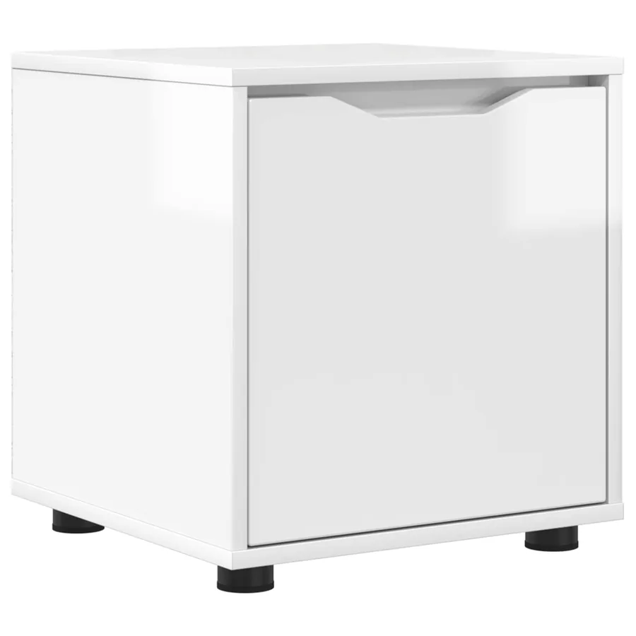 Cabinet de salle de bain Blanc brillant 40,5 x 40 x 44 cm - 2