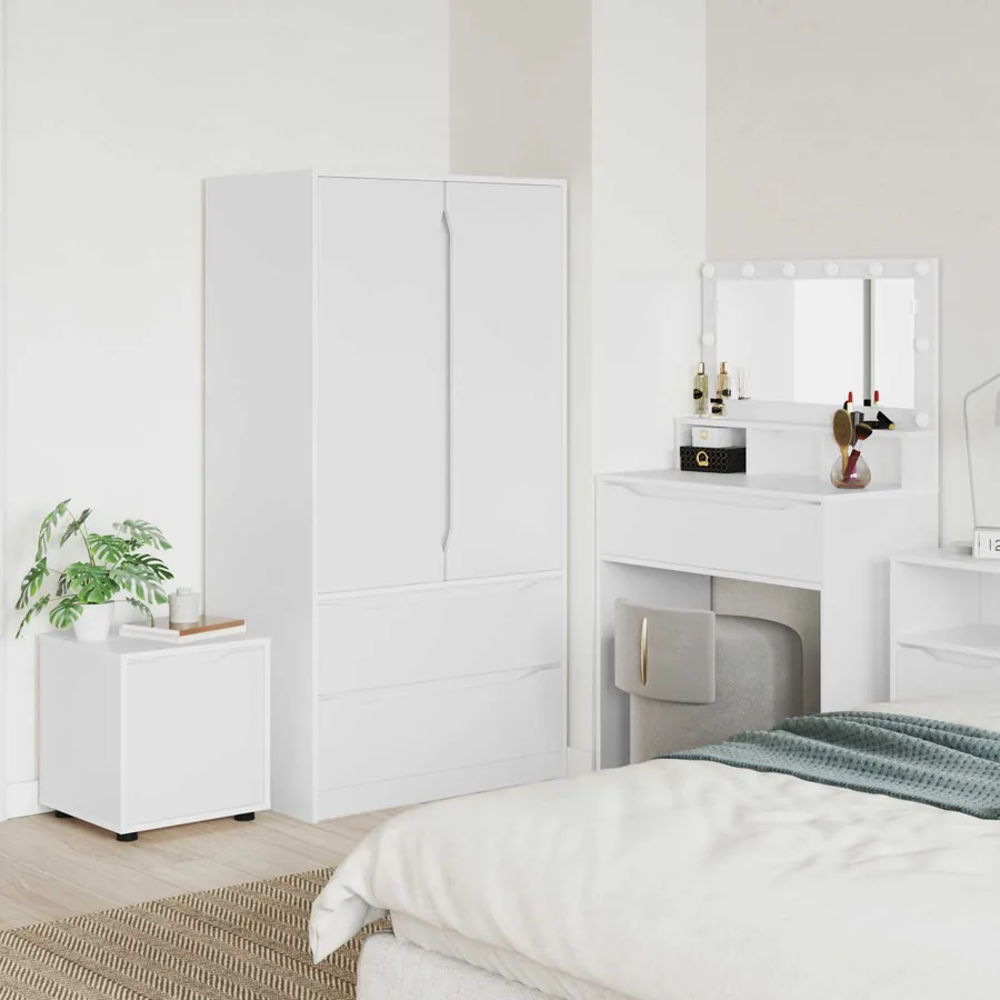 Cabinet de salle de bain Blanc 40,5 x 40 x 44 cm