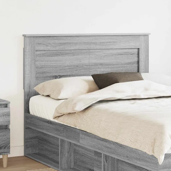 Tête de lit Gris Sonoma 135 cm Bois d'ingénierie