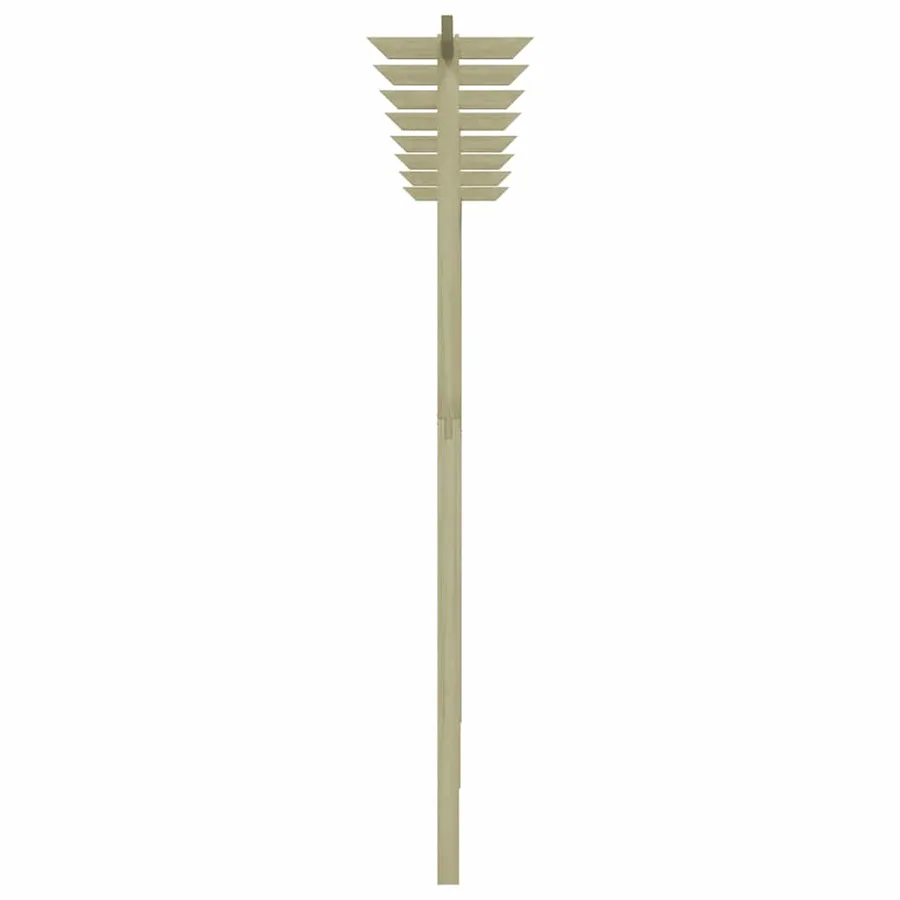 Pergola de jardin 410 x 40 x 203 cm Bois - 6