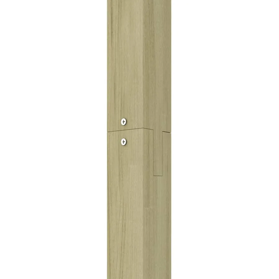 Pergola de jardin 410 x 40 x 203 cm Bois - 9