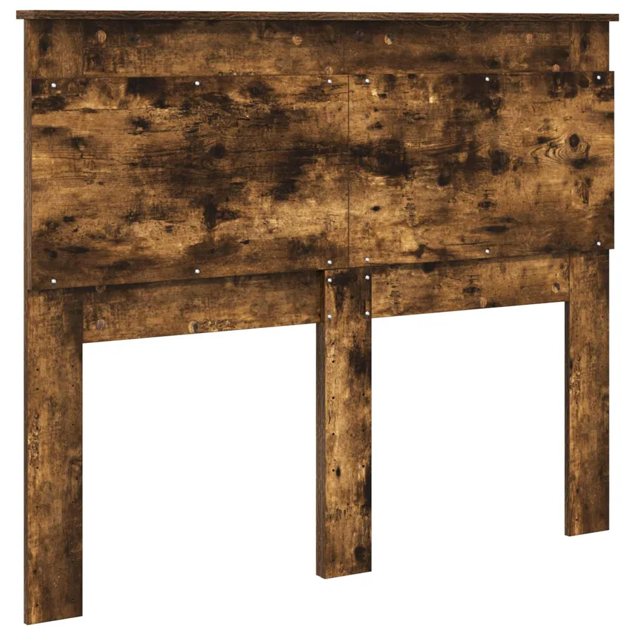 Tête de lit Chêne fumé 120 cm Bois d'ingénierie - 6