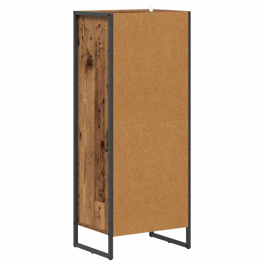 Cabinet de salle de bain Bois Ancien 40 x 30 x 100 cm - 6