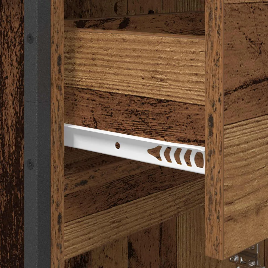 Cabinet de salle de bain Bois Ancien 40 x 30 x 100 cm - 7