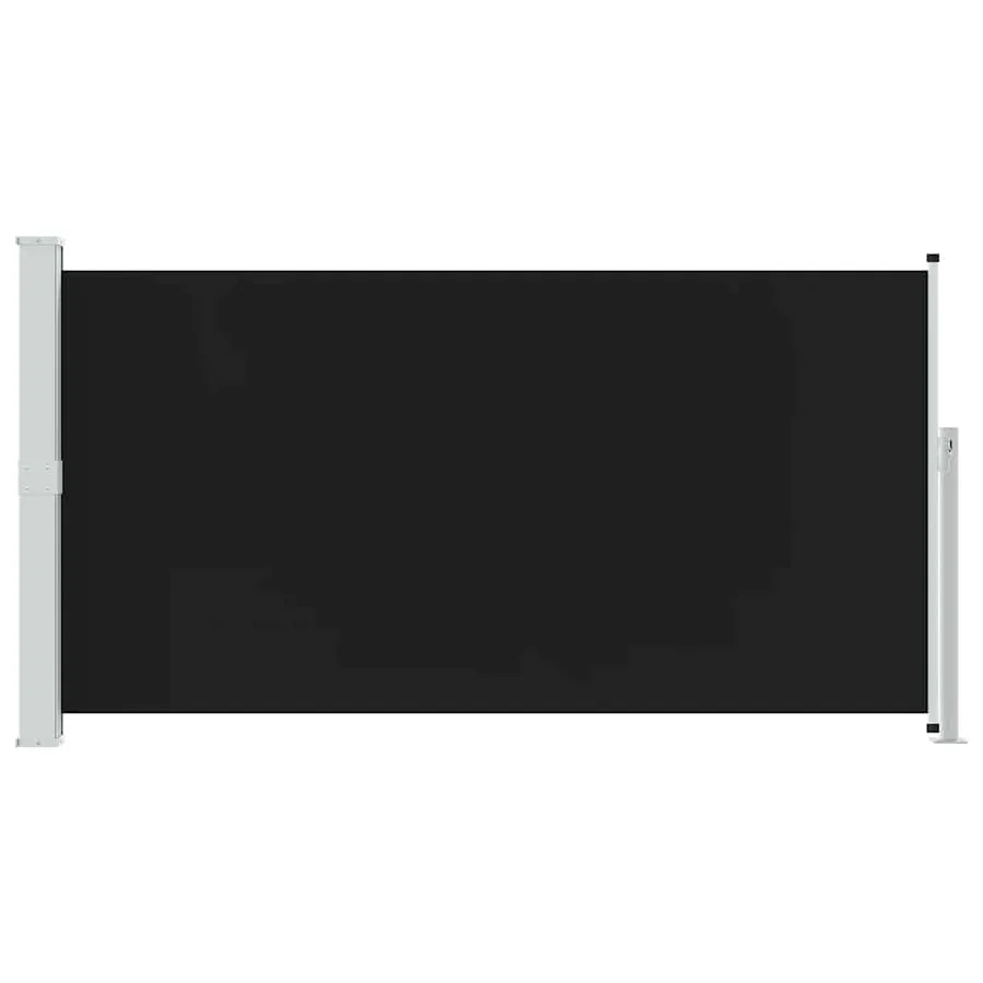 Auvent latéral de patio 160x300 cm Noir - 3