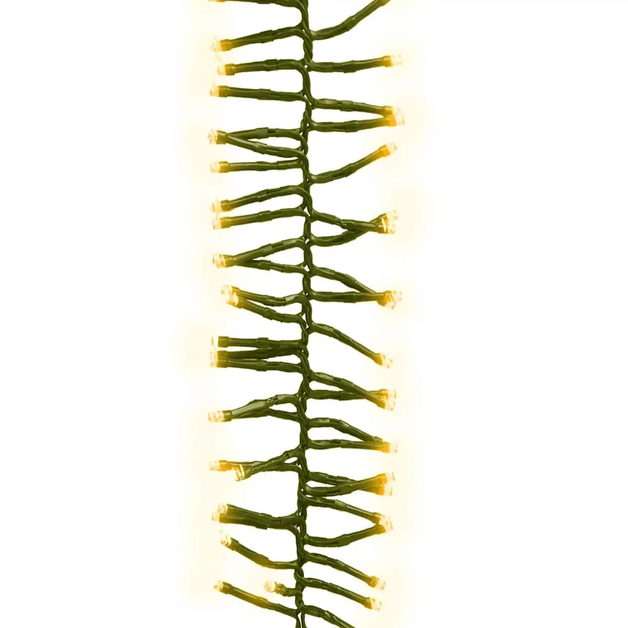 Guirlande lumineuse à LED groupées 2000 LED Blanc chaud PVC - 3