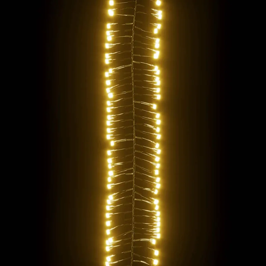 Guirlande lumineuse à LED groupées 2000 LED Blanc chaud PVC - 5