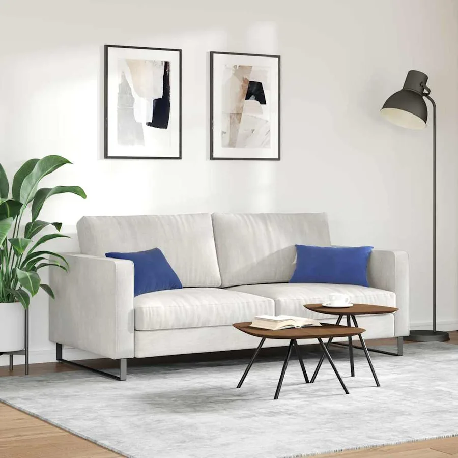 Coussins de canapé 2 pcs Bleu police 50 x 30 cm - 4