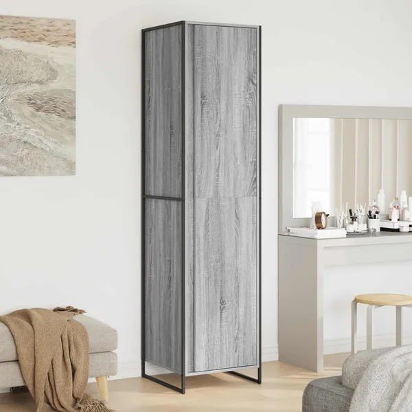 Garde-robe Gris Sonoma 50 x 50 x 200 cm Bois d'ingénierie