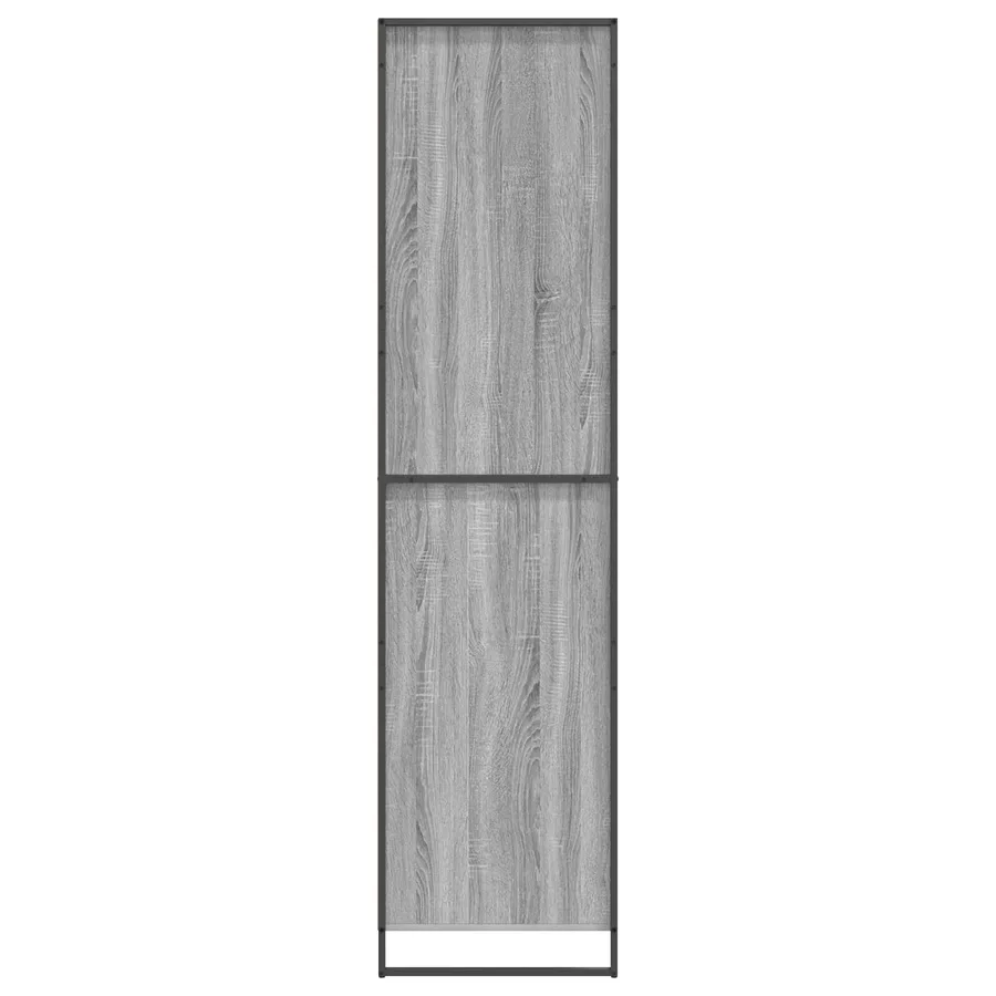 Garde-robe Gris Sonoma 50 x 50 x 200 cm Bois d'ingénierie - 6