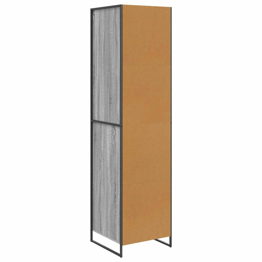 Garde-robe Gris Sonoma 50 x 50 x 200 cm Bois d'ingénierie - 7