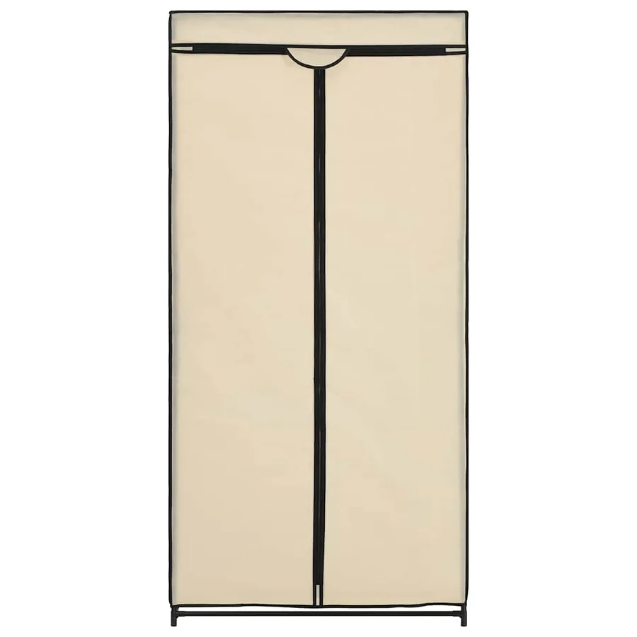 2 pcs Garde-robes Crème 75x50x160 cm - 5