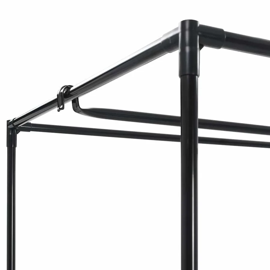 2 pcs Garde-robes Crème 75x50x160 cm - 7