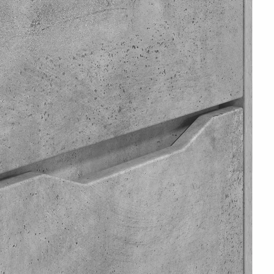 Armoire de rangement Gris béton 40 x 48 x 57 cm - 8