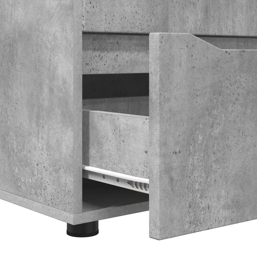 Armoire de rangement Gris béton 40 x 48 x 57 cm - 9