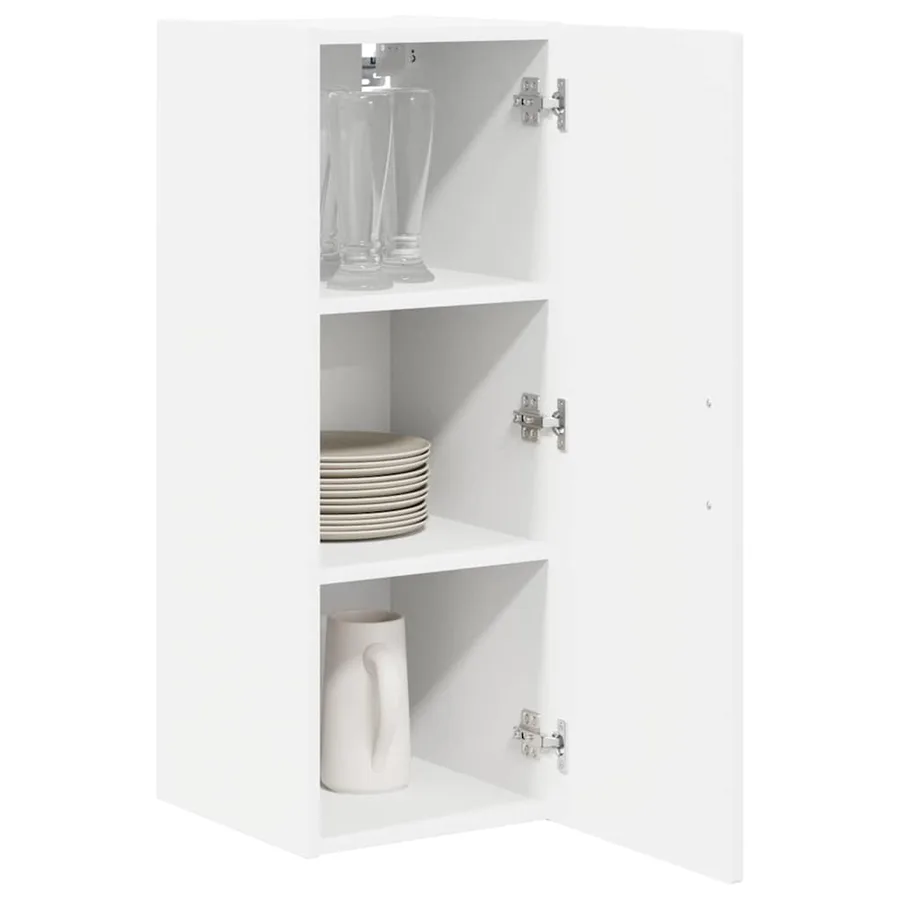 Meuble mural PORTO 2 pcs Blanc 30 x 31 x 80 cm - 3