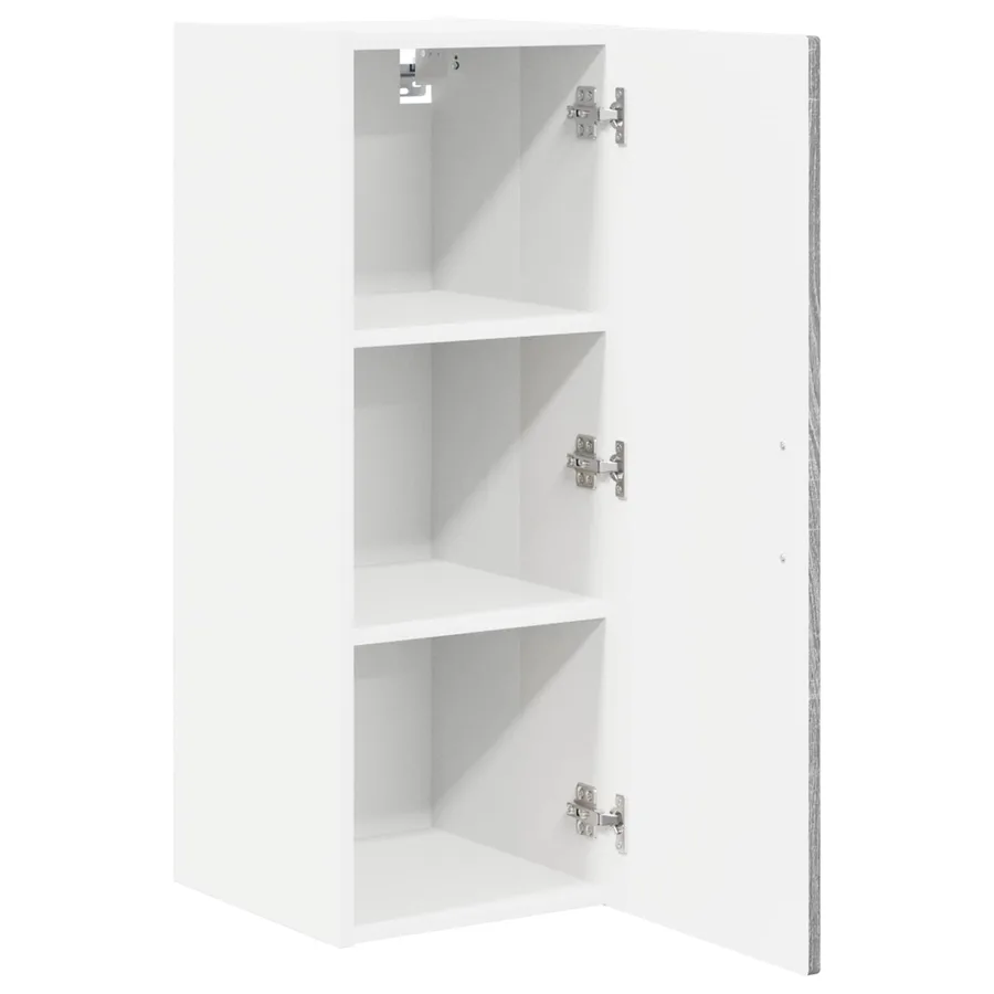 Meuble mural PORTO 2 pcs Gris Sonoma 30 x 31 x 80 cm - 5