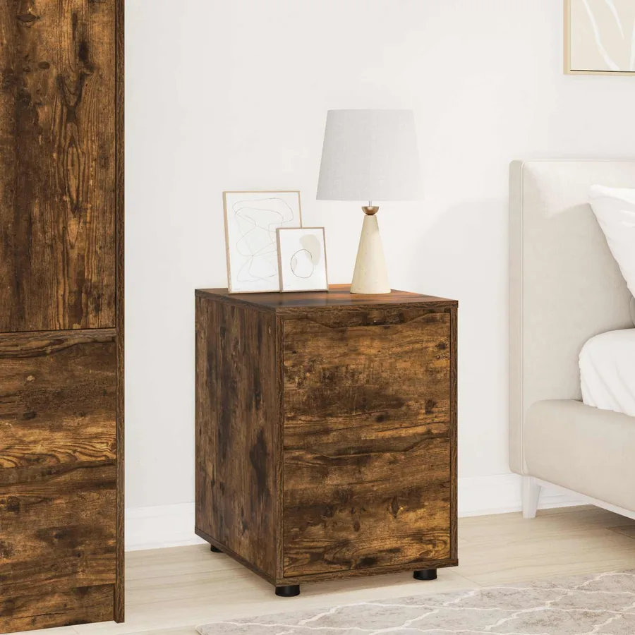 Armoire de rangement Chêne fumé 40 x 48 x 57 cm