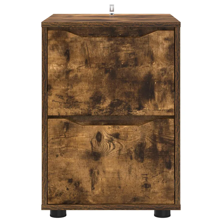 Armoire de rangement Chêne fumé 40 x 48 x 57 cm - 6