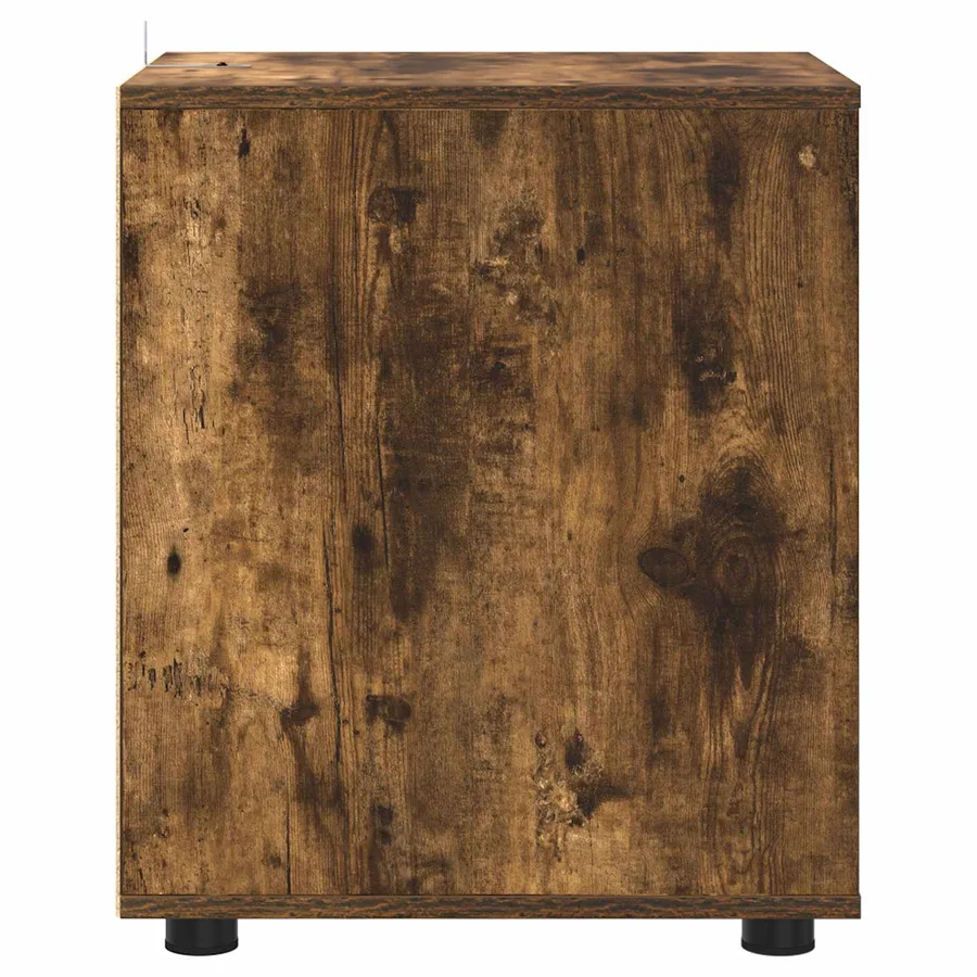 Armoire de rangement Chêne fumé 40 x 48 x 57 cm - 7