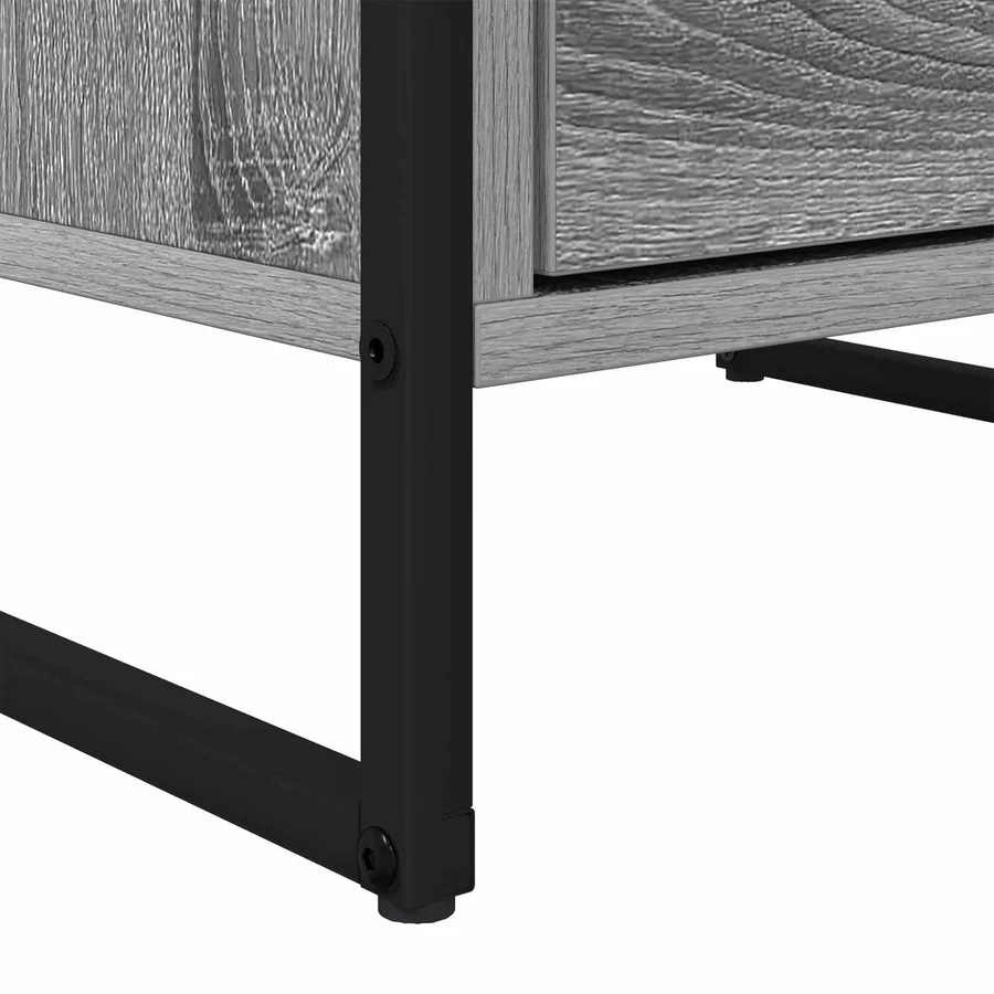 Buffet Gris Sonoma 42 x 36 x 75.5 cm Bois d'ingénierie - 10