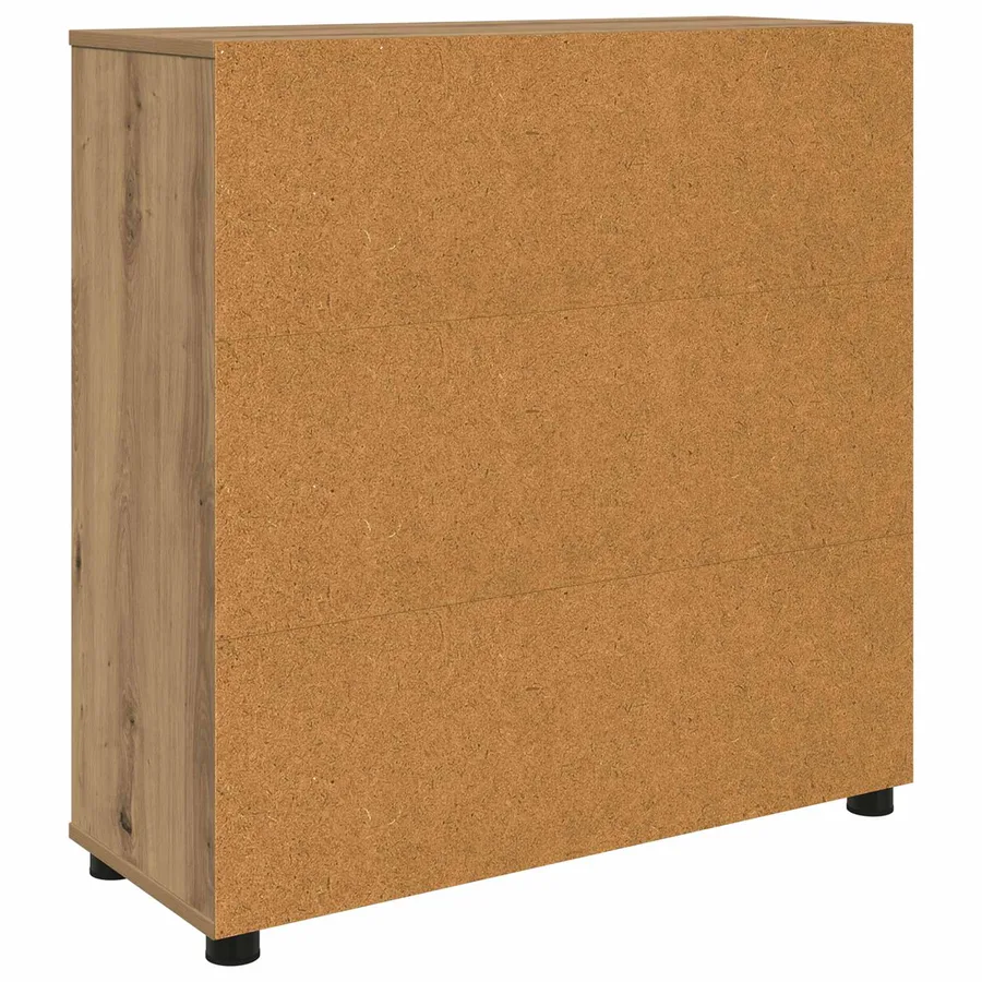 Armoire de rangement 80 x 31 x 81 cm Bois d'ingénierie - 10