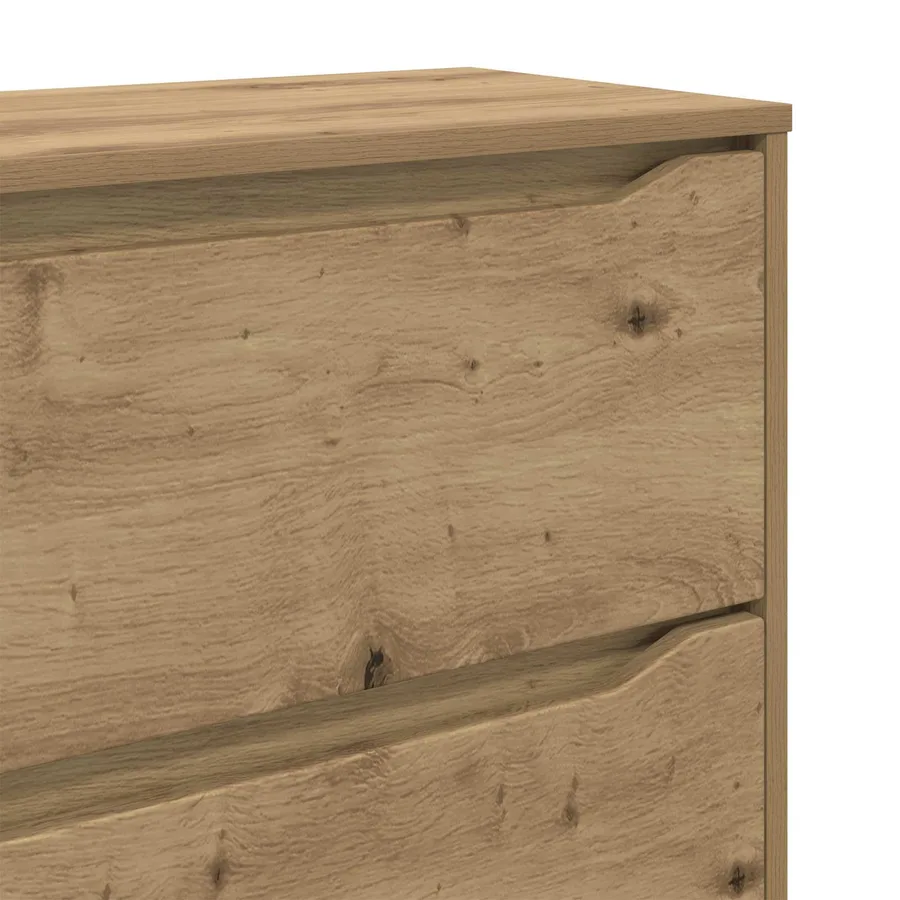 Armoire de rangement 80 x 31 x 81 cm Bois d'ingénierie - 12