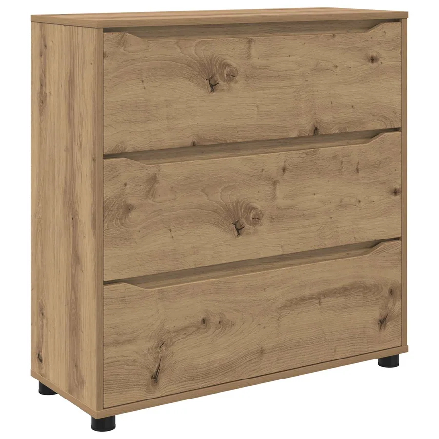 Armoire de rangement 80 x 31 x 81 cm Bois d'ingénierie - 2