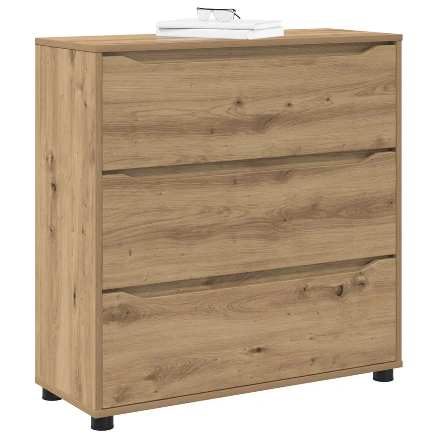 Armoire de rangement 80 x 31 x 81 cm Bois d'ingénierie - 3