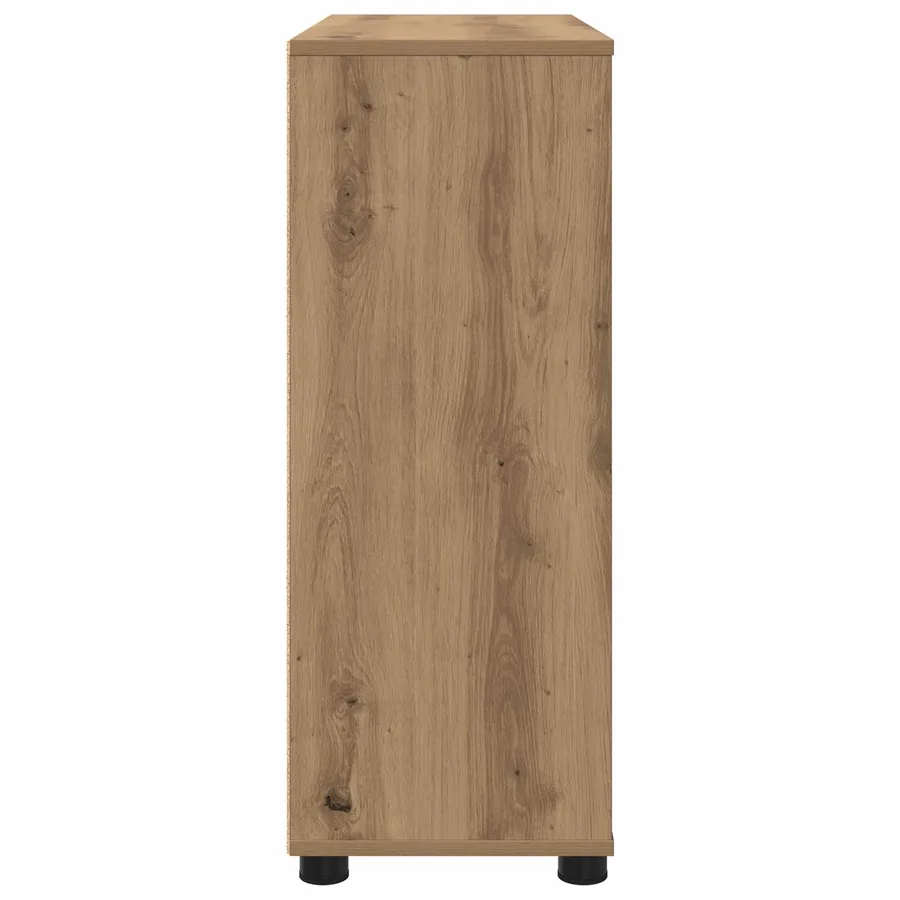 Armoire de rangement 80 x 31 x 81 cm Bois d'ingénierie - 9