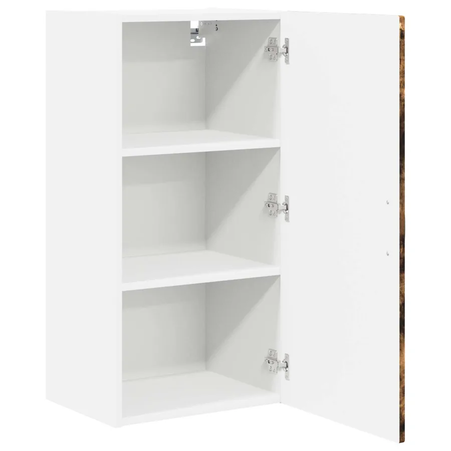 Meuble mural PORTO Chêne fumé 40 x 31 x 80 cm Bois d'ingénierie - 5