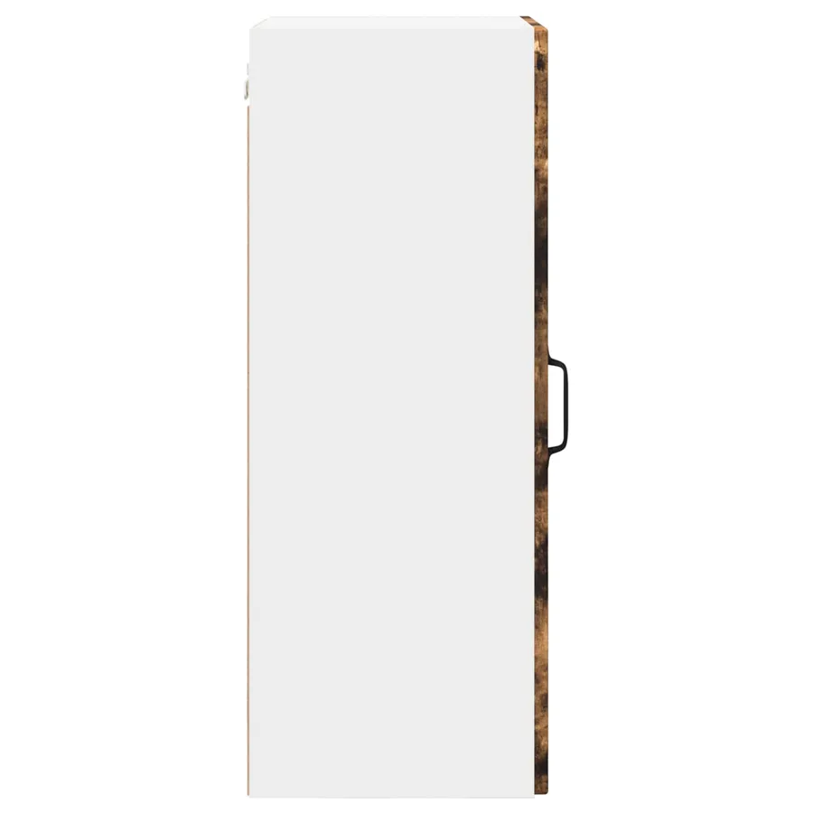 Meuble mural PORTO Chêne fumé 40 x 31 x 80 cm Bois d'ingénierie - 7