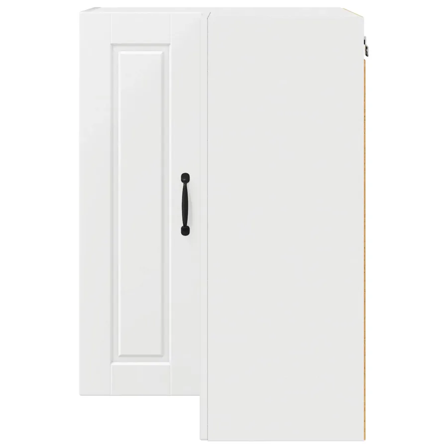 Cabinet d'angle mural PORTO Blanc 57 x 57 x 80 cm - 6
