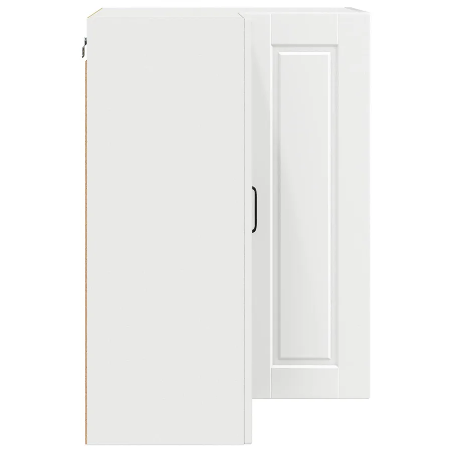 Cabinet d'angle mural PORTO Blanc 57 x 57 x 80 cm - 7