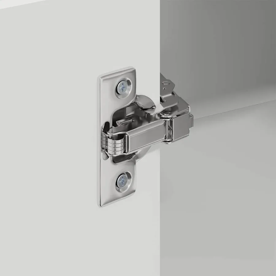 Cabinet d'angle mural PORTO Blanc 57 x 57 x 80 cm - 9