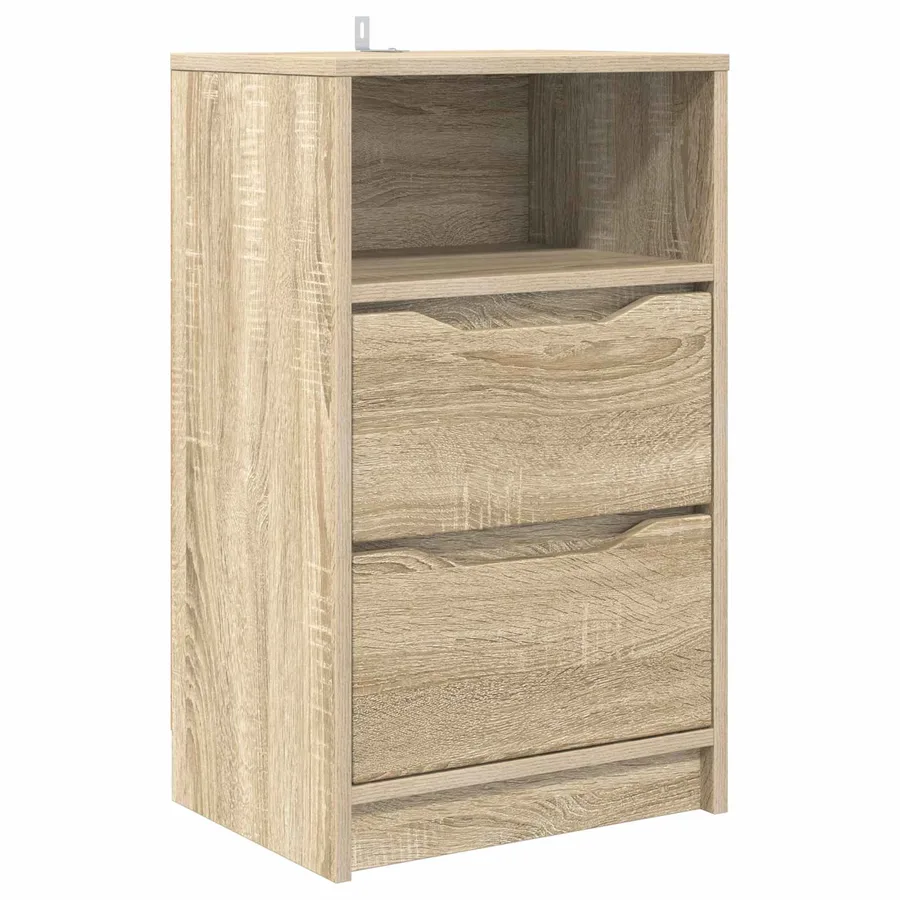 Table de chevet Chêne Sonoma 40 x 30 x 467 cm Bois d'ingénierie - 2