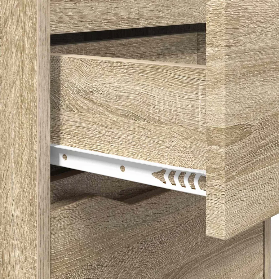 Table de chevet Chêne Sonoma 40 x 30 x 467 cm Bois d'ingénierie - 9